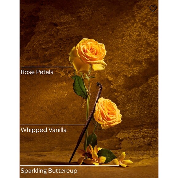 Bath & Body Works Disney Princess Belle 3-Wick Jar Candle Rose Petals - Picture 3 of 3